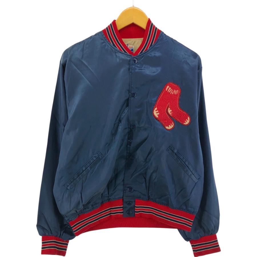 MLB ロサンゼルス・ドジャース ナイロンスタジャン felco M 古着 70