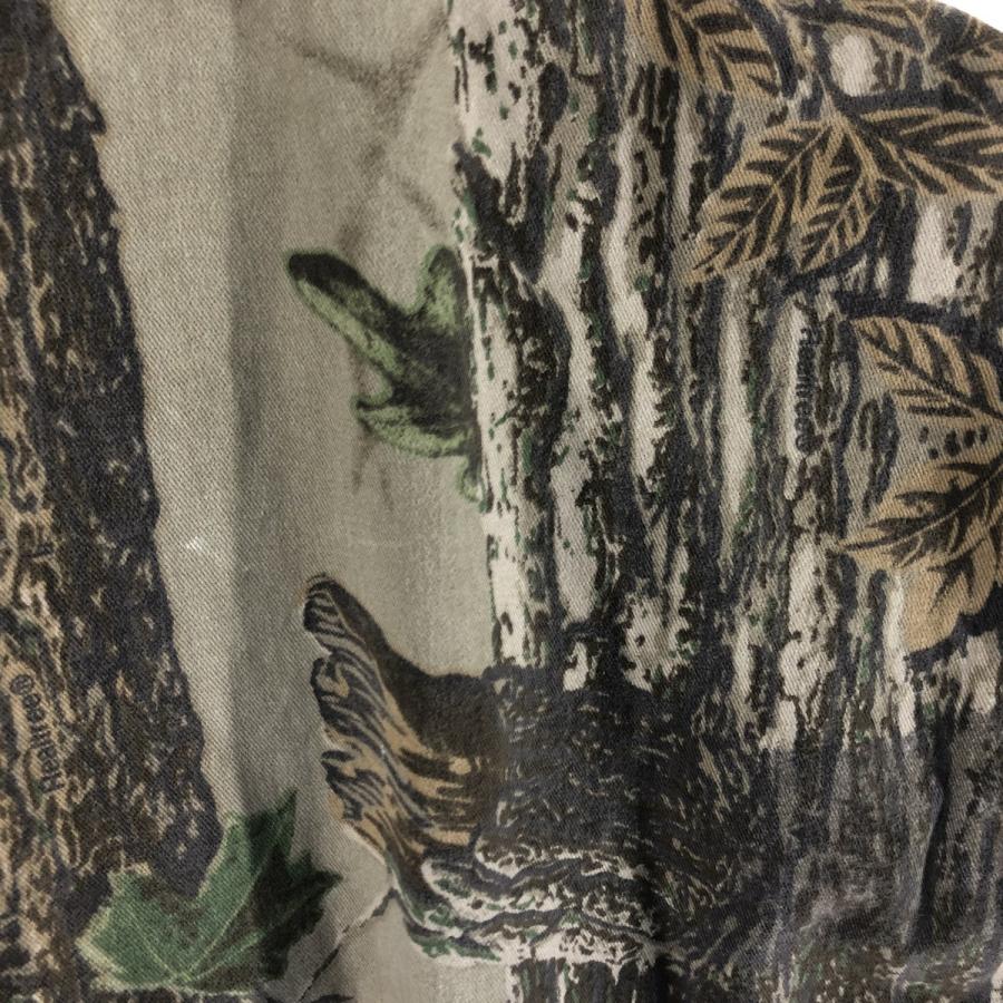 古着 ウォールズ Walls 迷彩柄 リアルツリーカモ ジップアップ