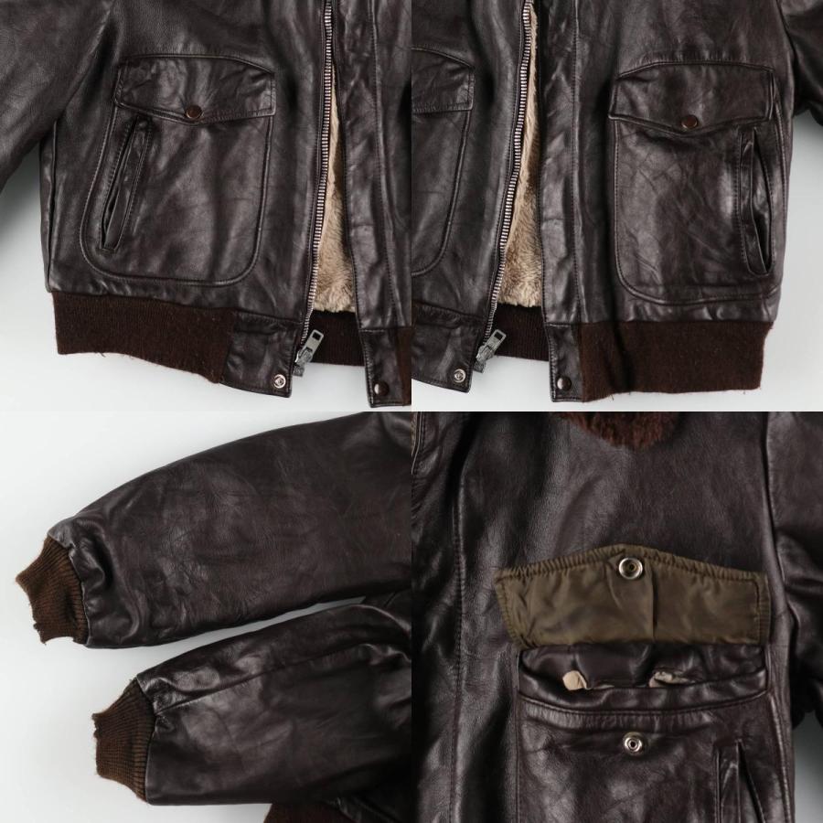 古着 70年代 シアーズ Sears G-1タイプ レザーフライト