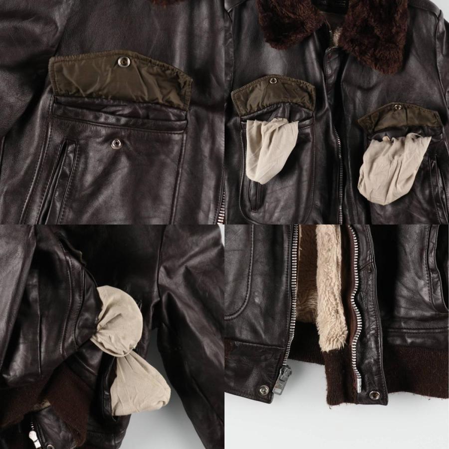 古着 70年代 シアーズ Sears G-1タイプ レザーフライト