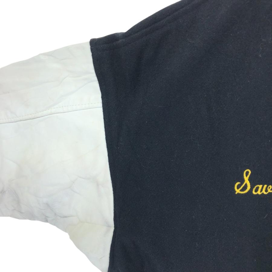 古着 80~90年代 AVON THE CORPORATE CHOICE 袖革ウールボタン