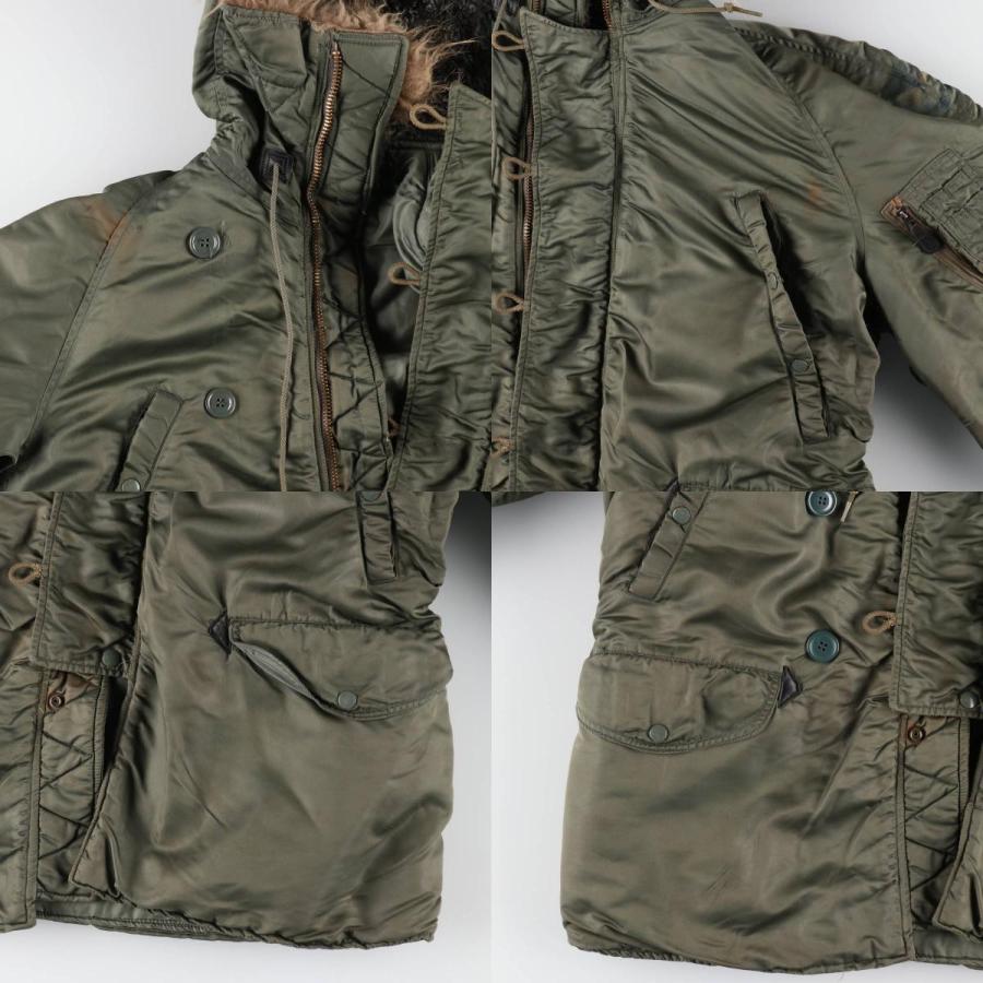古着 60年代 米軍実品 N-3B ミリタリー フライトジャケット USA製