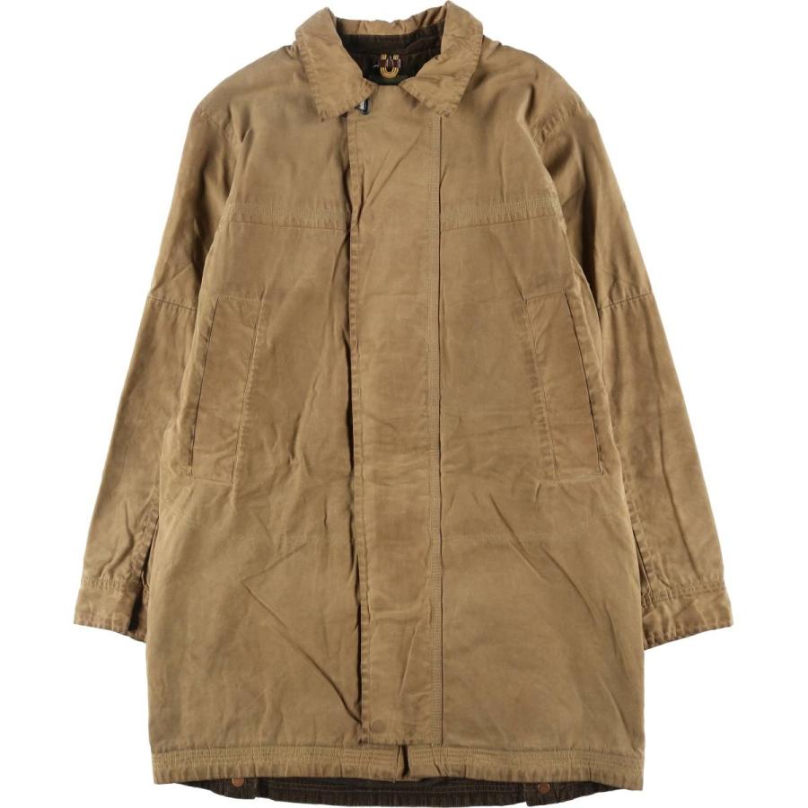 Timberland　ライナー付　ロングコート　M　茶系 Timberlandライナー付ロングコートM茶系