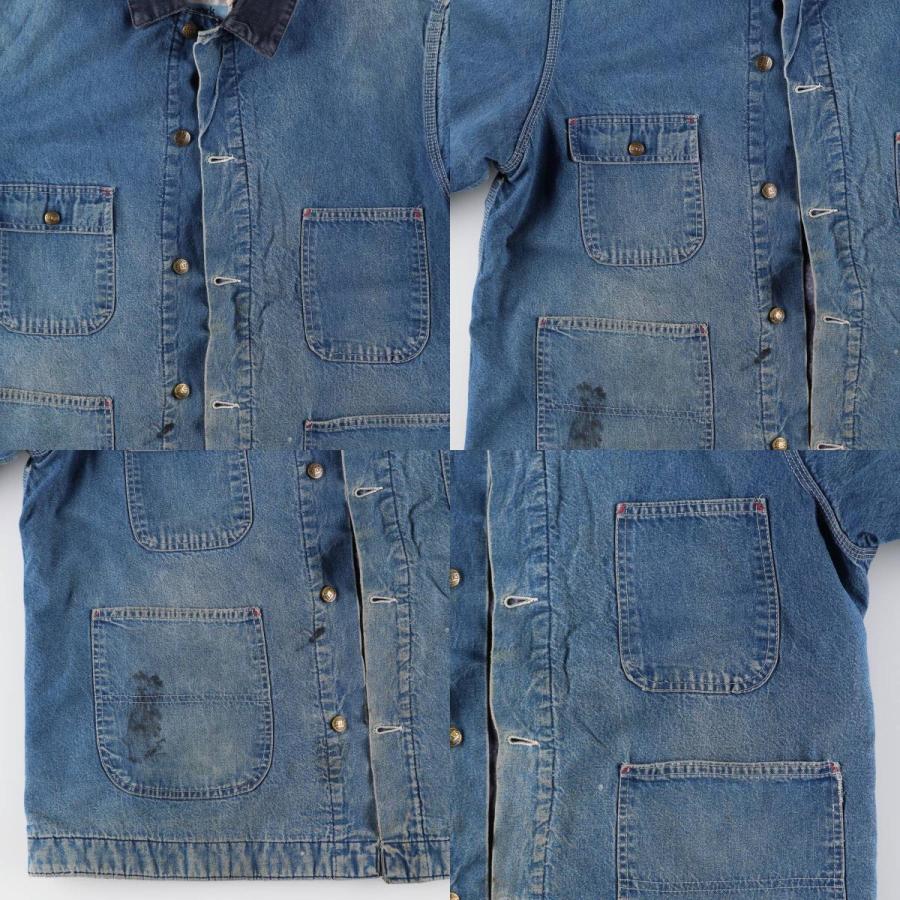 古着 70年代 シアーズ デニムカバーオール メンズXL