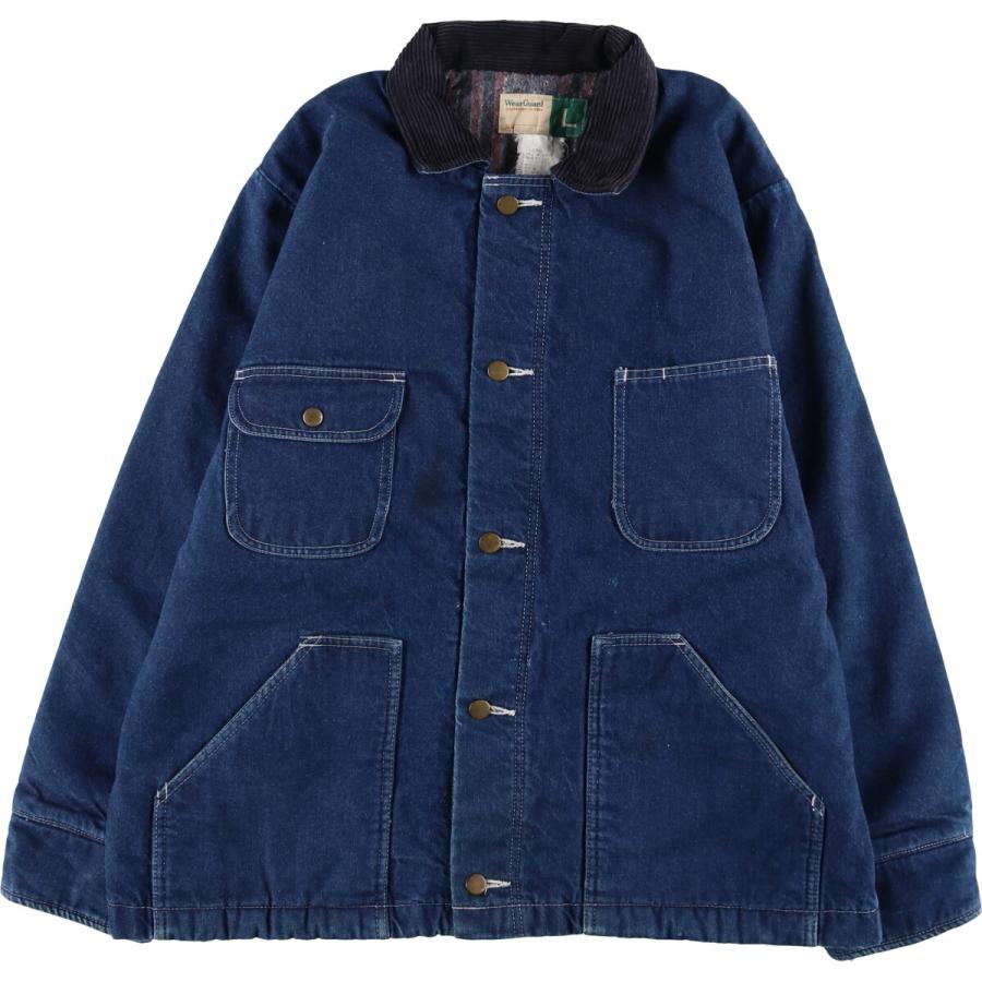 古着 Wear Guard デニムカバーオール メンズL相当 ヴィンテージ