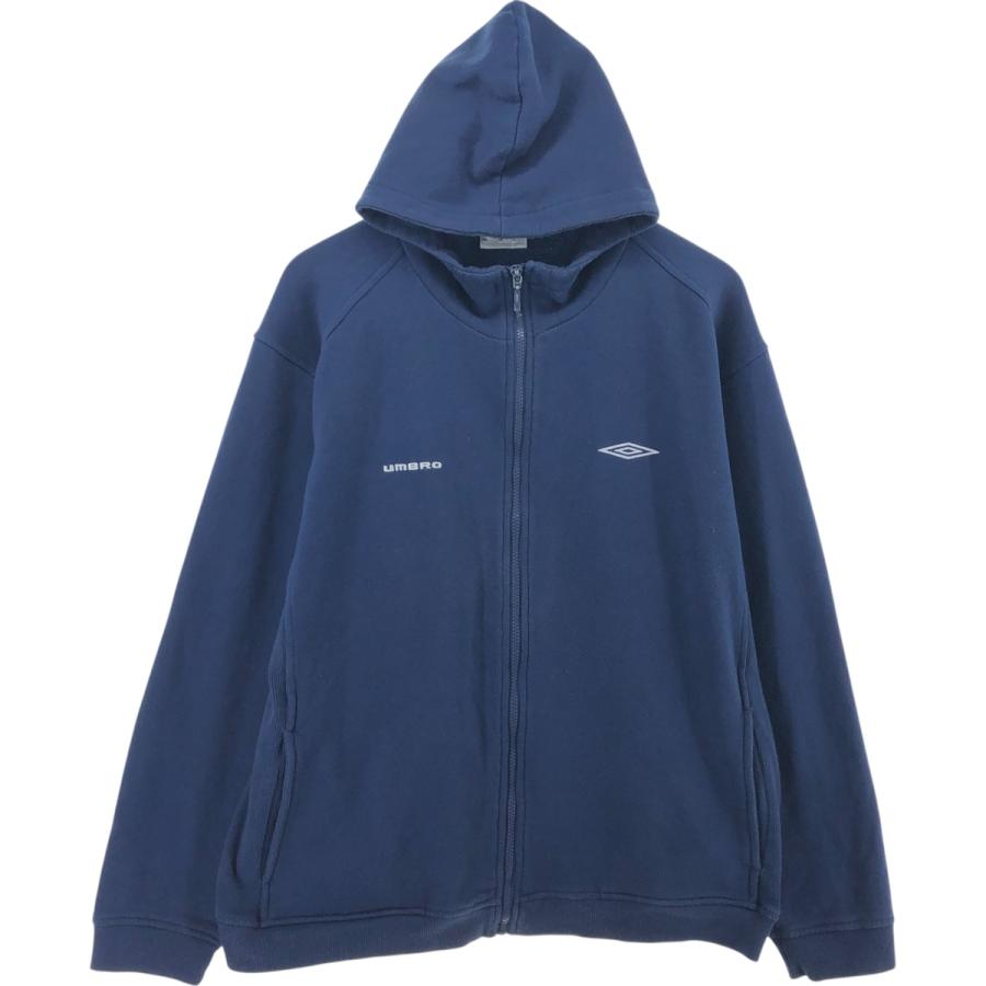 umbro（アンブロ） 古着 90~00年代 スウェットフルジップパーカー 