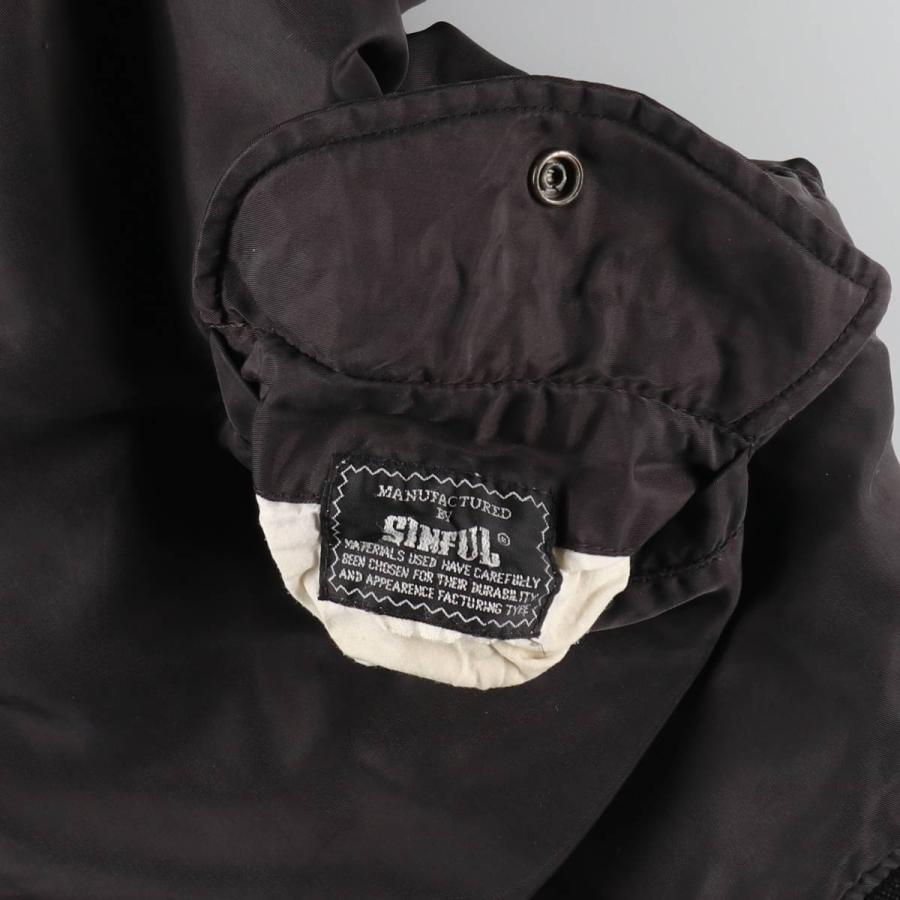 古着 民間品 90年代 シンフル SINFUL MA-1タイプ 中綿入り ミリタリー