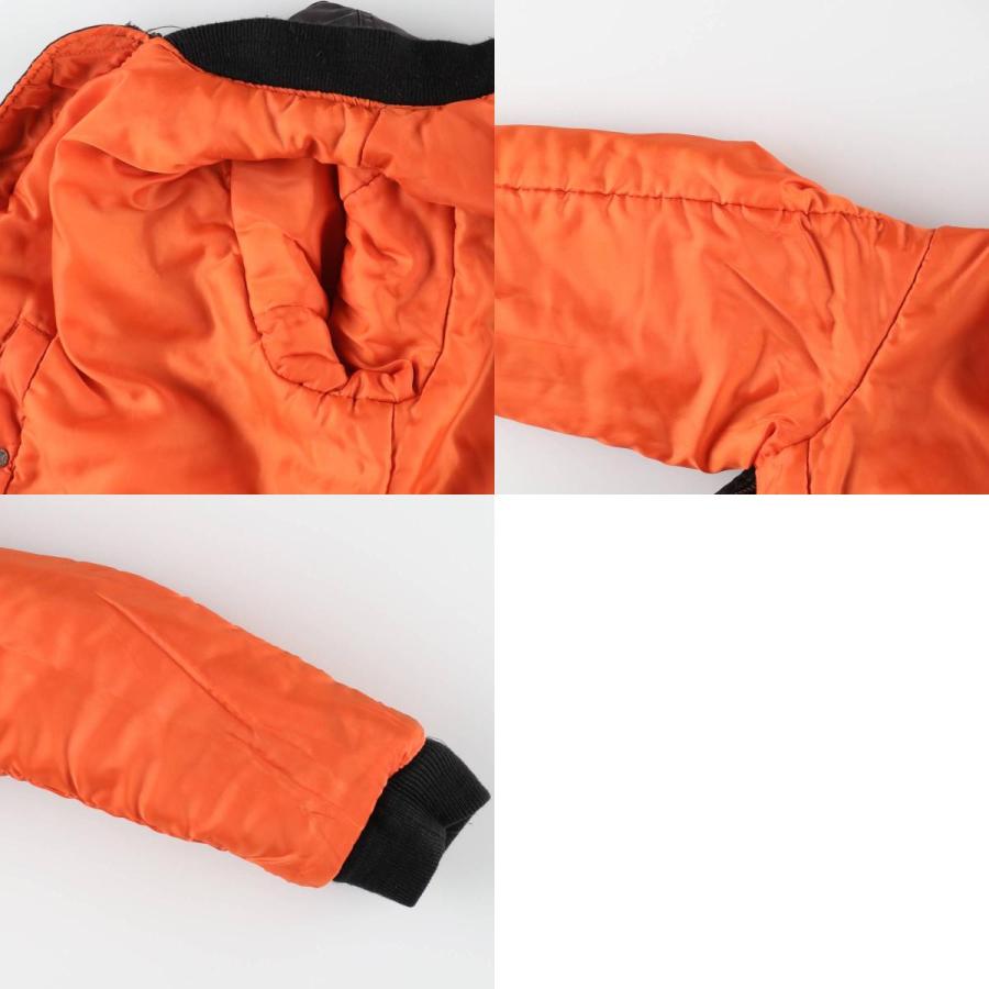 古着 民間品 90年代 シンフル SINFUL MA-1タイプ 中綿入り ミリタリー