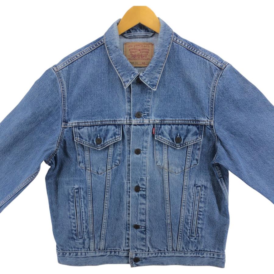 LEVI'S デニムジャケット 70503 L 90s Levi'sリーバイス 70503 デニムジャケット 4ポケット L☆33