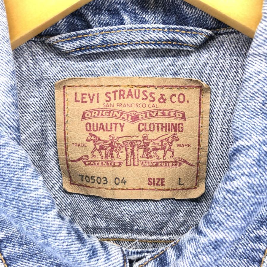 Levi's 古着 90年代 リーバイス 70503-04 ユーロモデル デニム