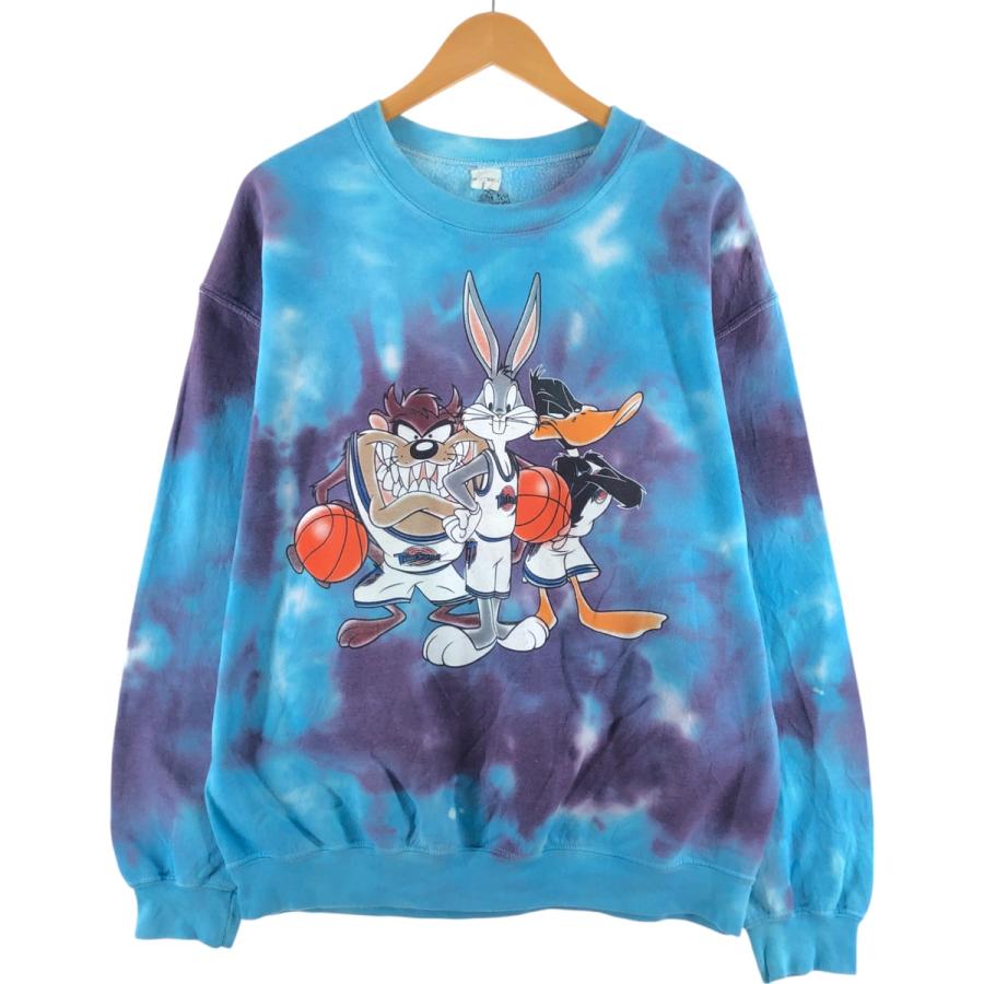 90's space jam スペースジャム ヴィンテージスウェット TAZ SPACE JAM