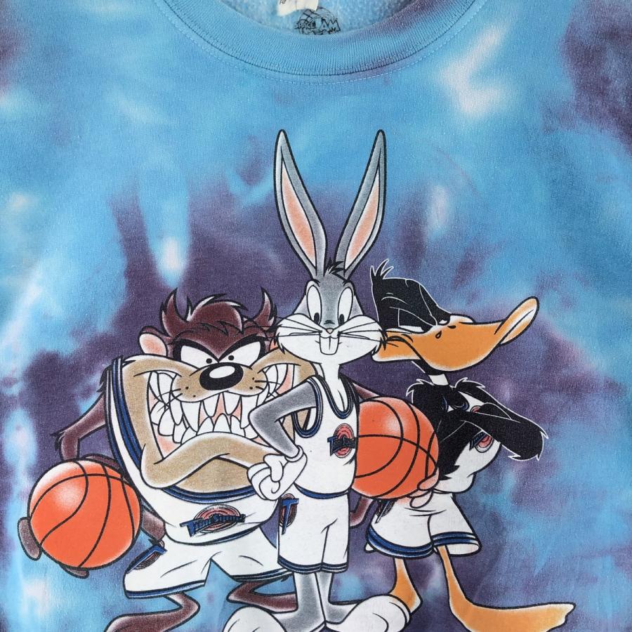 古着 スペースジャム SPACE JAM ルーニーテューンズ タイダイ柄
