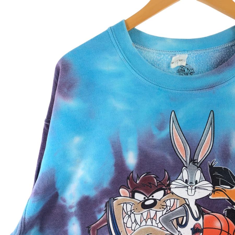 古着 スペースジャム SPACE JAM ルーニーテューンズ タイダイ柄