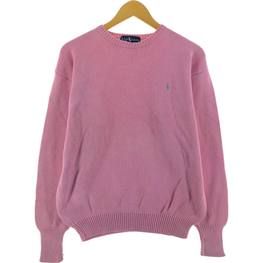 Ralph Lauren - 古着 ラルフローレン Ralph Lauren コットンニットセーター レディースM相当 /eaa509708 古着 ラルフローレン Ralph Lauren コットンニットセーター レディース