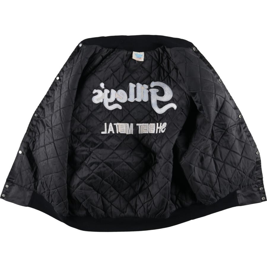 古着 90年代 Westark Gilley's 中綿入り ナイロンスタジャン アワード