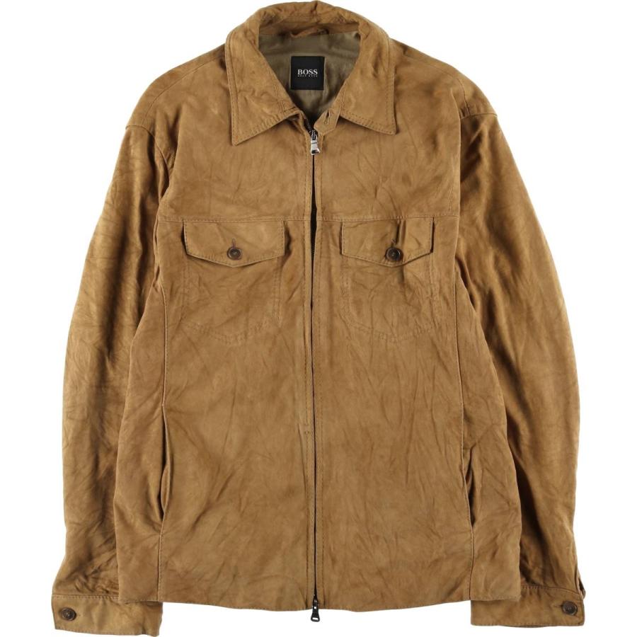 HUGO BOSS トラッカージャケット ブルゾン ベージュ M HUGO BOSS トラッカージャケット ブルゾン ベージュ M メンズ