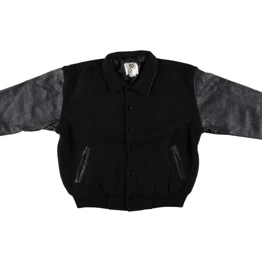 良品 VAN JACKET ヴァンジャケット ヴィンテージ 袖レザー スタジャン 