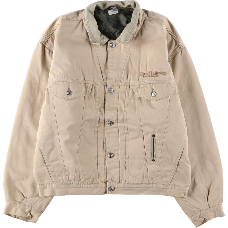 古着 90s イタリア製 Diesel ディーゼル コットンワークジャケット DIESEL（ディーゼル） 古着 90年代 DIESEL Gジャンタイプ コットン