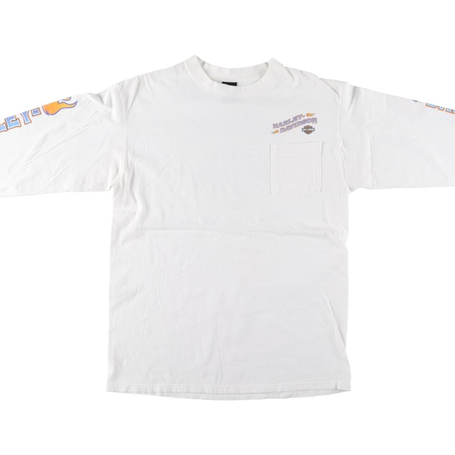 古着 00年代 ハーレーダビッドソン Harley-Davidson ロングTシャツ