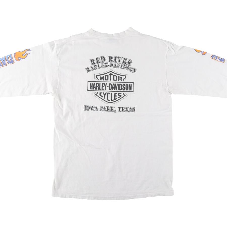 古着 00年代 ハーレーダビッドソン Harley-Davidson ロングTシャツ
