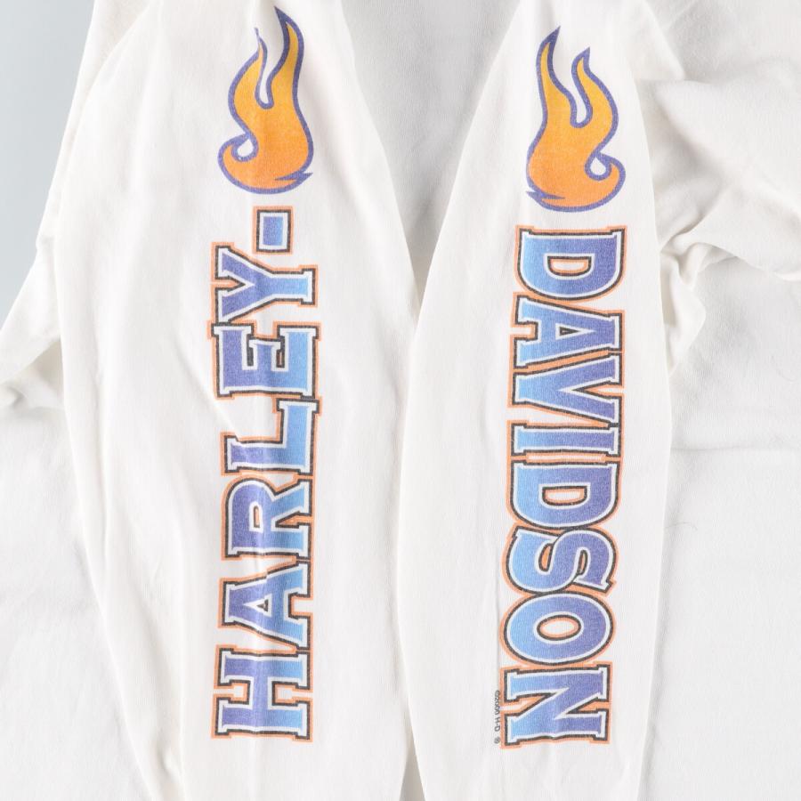 古着 00年代 ハーレーダビッドソン Harley-Davidson ロングTシャツ
