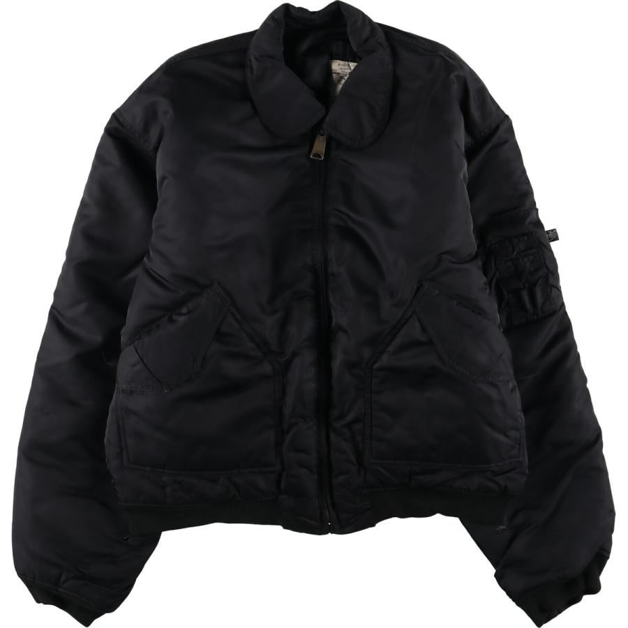 古着 民間品 MFH MA-1タイプ ミリタリー フライトジャケット メンズL