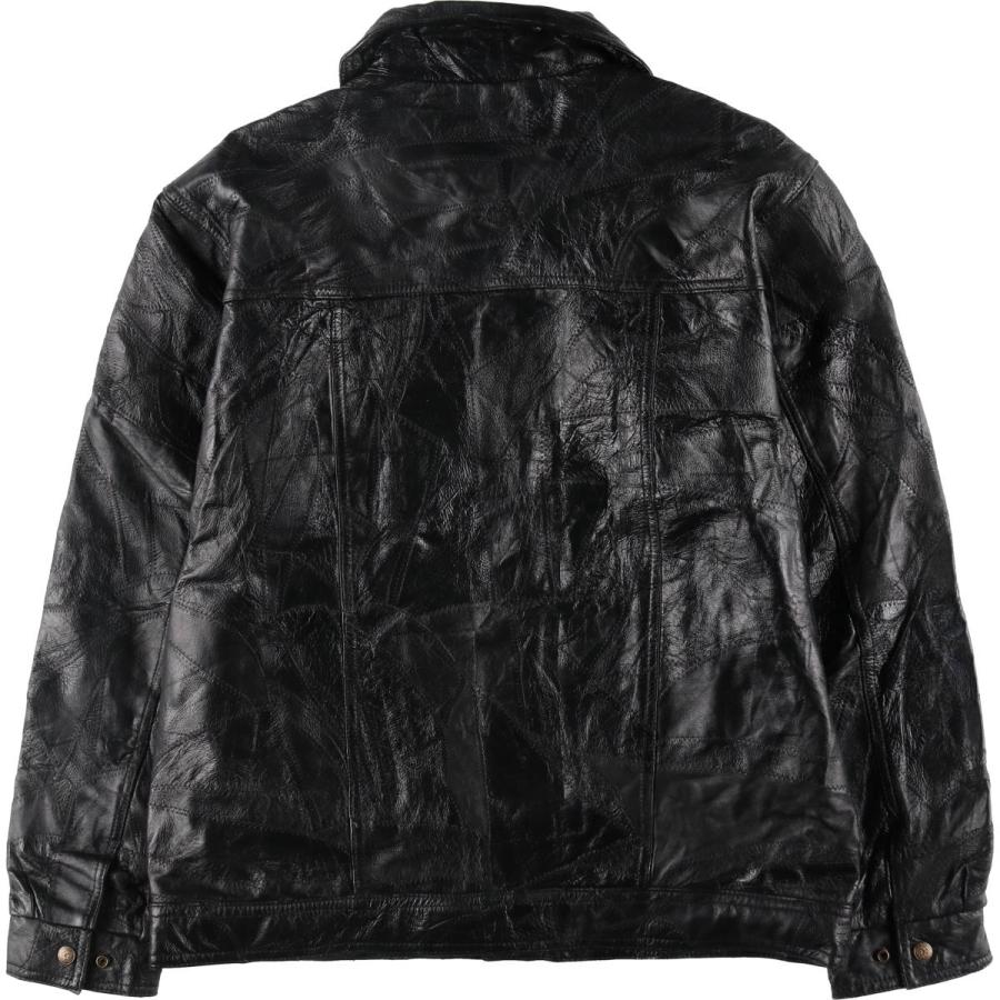 古着 CELLINI レザーブルゾンタイプ メンズL相当 /eaa511103 : 古着屋  