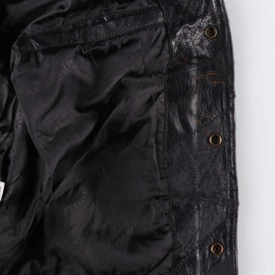 古着 CELLINI レザーブルゾンタイプ メンズL相当 /eaa511103 : 古着屋  