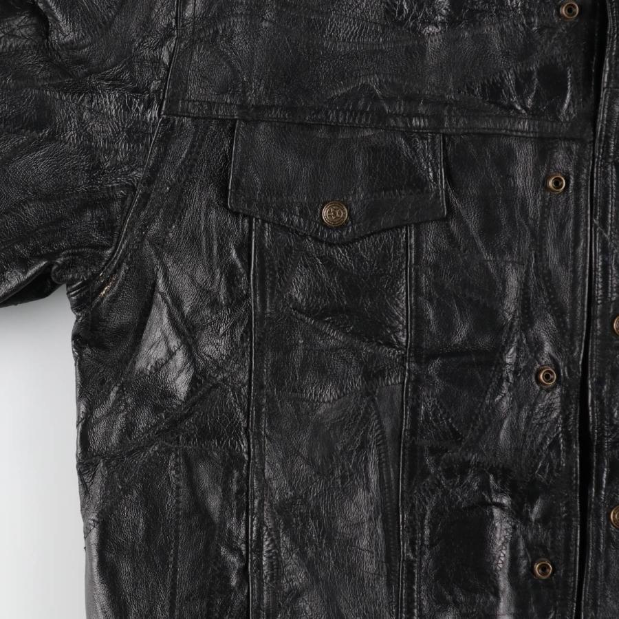 古着 CELLINI レザーブルゾンタイプ メンズL相当 /eaa511103 : 古着屋  