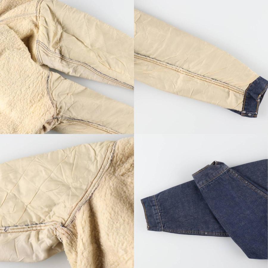 70's ROEBUCKS SEARS デニムランチコート 古着 古着 70年代 シアーズ Sears ROEBUCKS ローバックス バットダイ