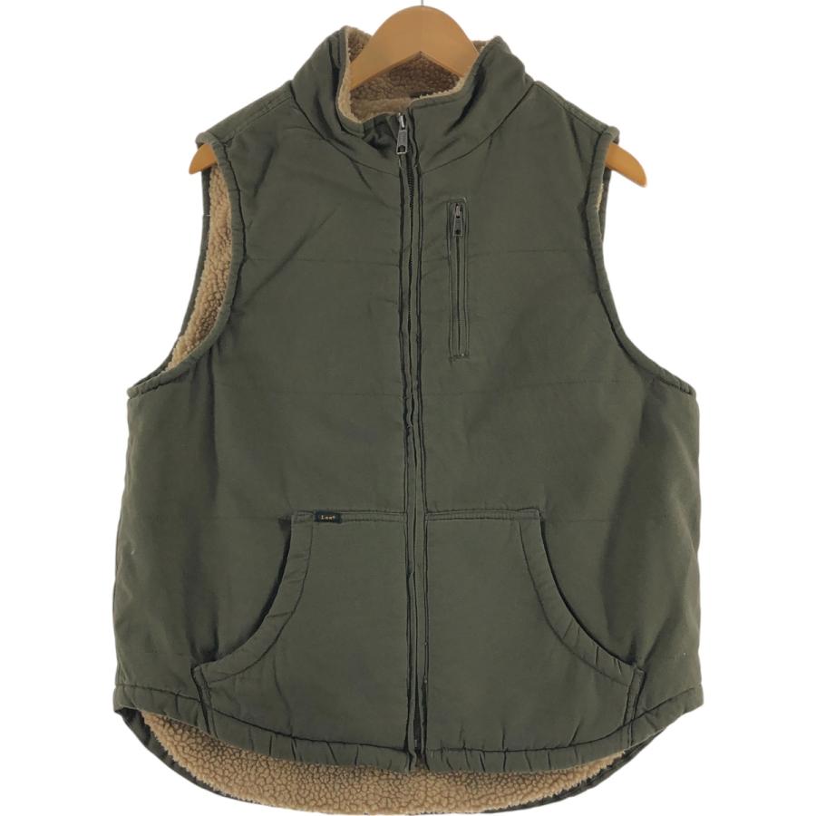 lee ベスト　アメカジ　ブラウン　ダック地　フリーサイズ lee ベスト アメカジ ブラウン ダック地 フリーサイズ 【公式通販】
