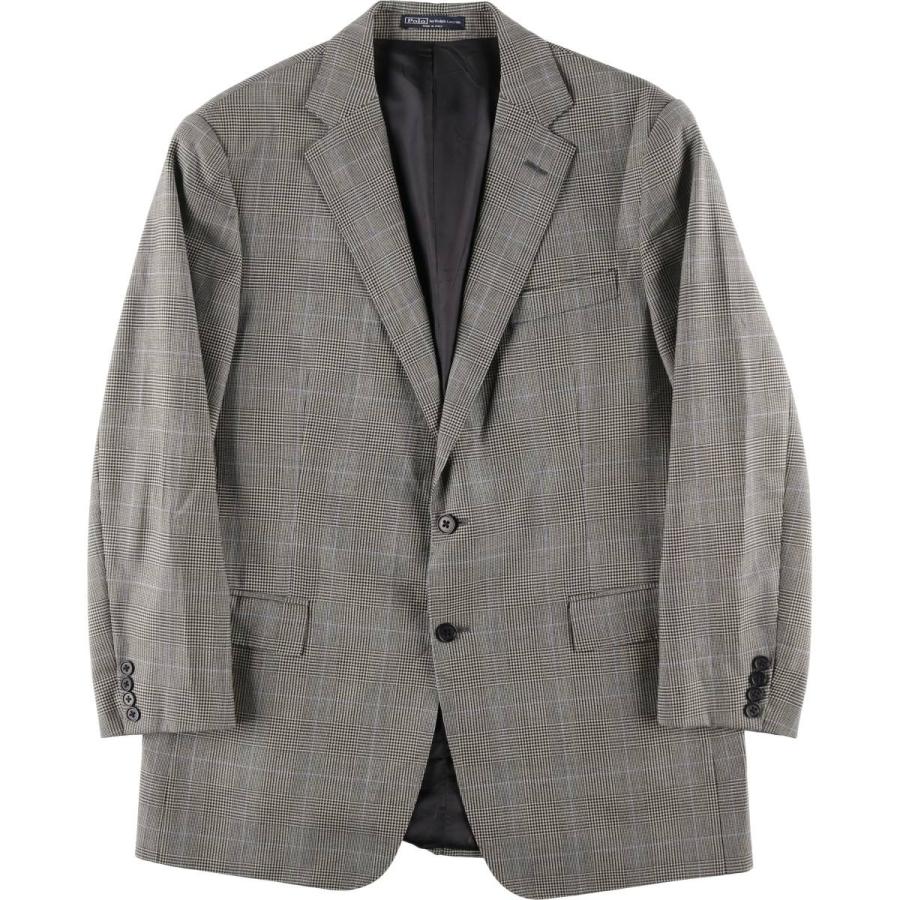 古着 ラルフローレン Ralph Lauren POLO by グレンチェック ウール