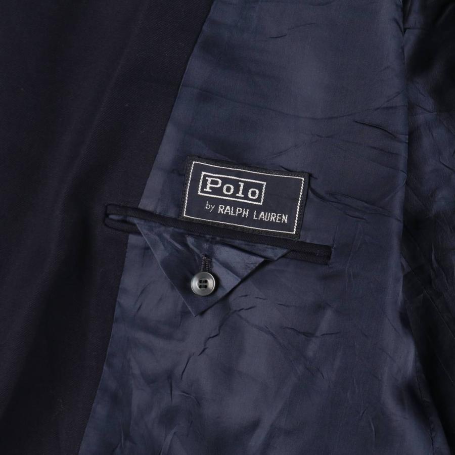 古着 ラルフローレン POLO by Ralph Lauren ダブルブレスト ピークド