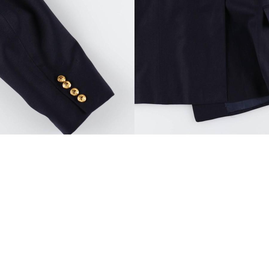 古着 ラルフローレン POLO by Ralph Lauren ダブルブレスト ピークド