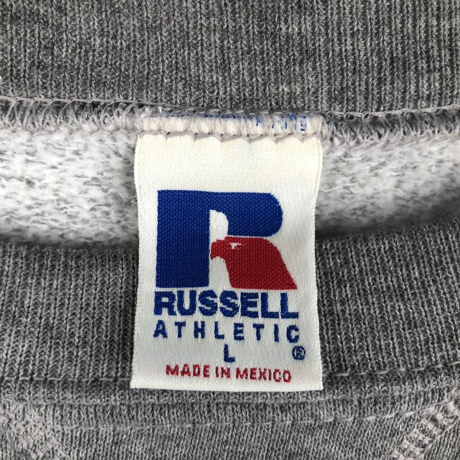 古着 ラッセル Russell 無地 ブランクスウェットシャツ トレーナー メンズL相当 前Vガゼット/eaa513479 古着 ラッセル Russell 無地 ブランクスウェットシャツ トレーナー