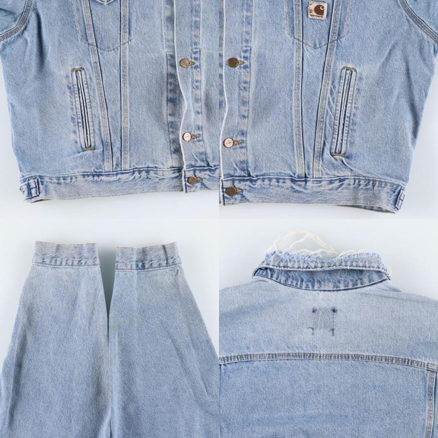 Carhartt 古着 90年代 カーハート デニムジャケット Gジャン USA