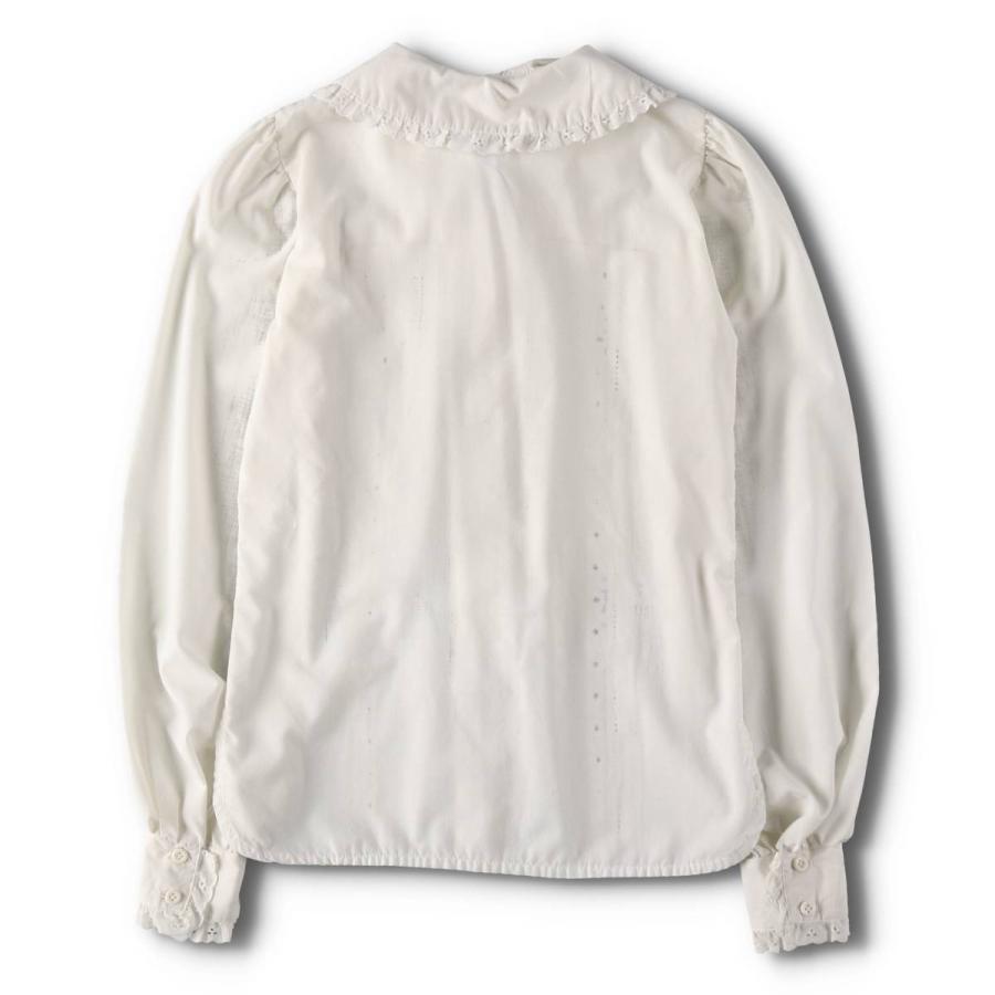 古着 70年代 ガンネサックス ガニーズ カットワーク刺繍 ラウンド  