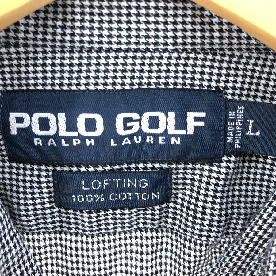 ラルフローレン ポロゴルフ チェックシャツ LOFTING カシミヤ100% ラルフローレン ポロゴルフ チェックシャツ LOFTING カシミヤ100%