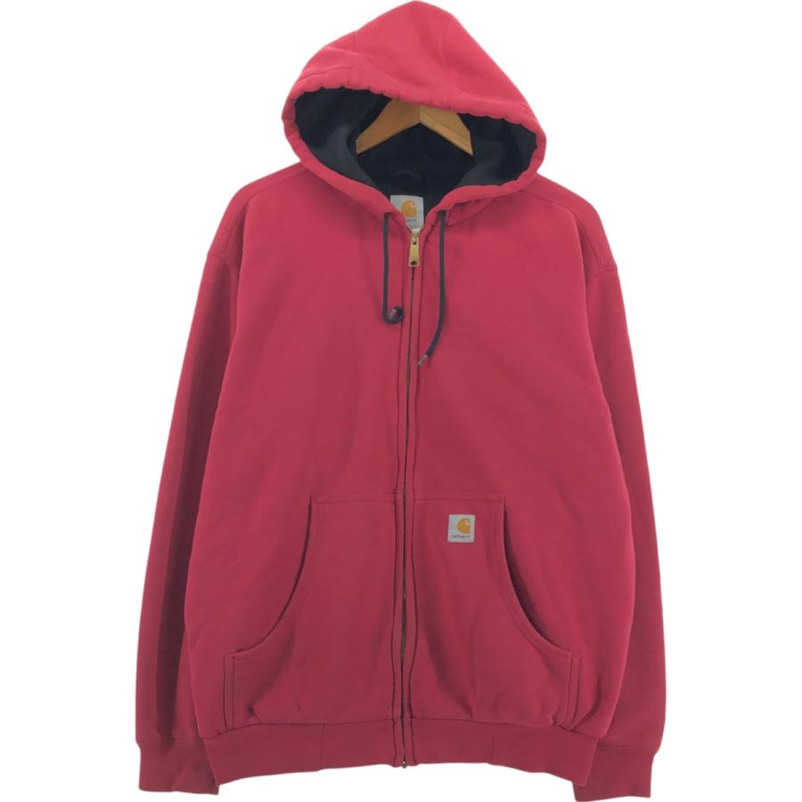 Carhartt 古着 カーハート スウェットフルジップパーカー メンズ