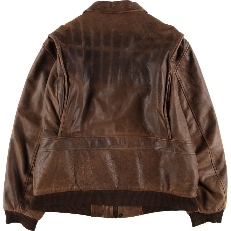 カナダ製 Cabela's カベラス G-1 フライトジャケットレザージャケット 古着 90~00年代 カベラス Cabelas レザーフライトジャケット