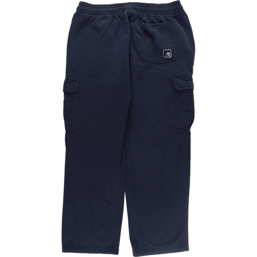 AND1 スウェットパンツ アンドワン 1点物◇アンドワンAND1スウェットパンツ紺カーゴパンツ古着メンズXXL
