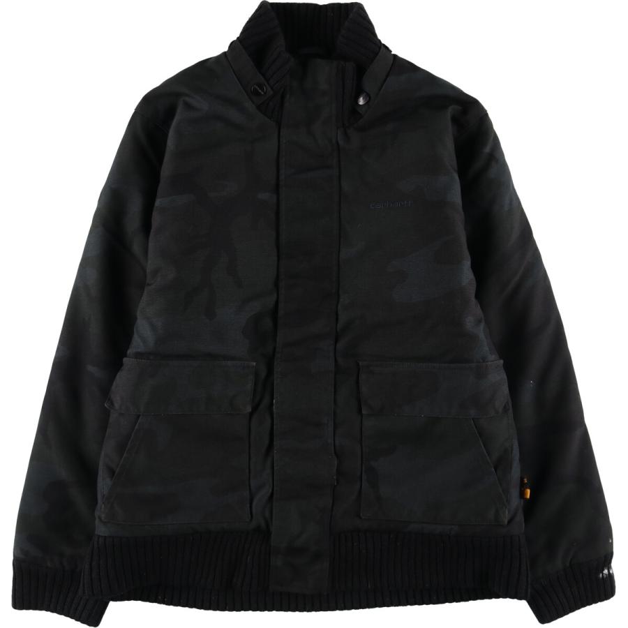 Carhartt（カーハート） 古着 迷彩柄 中綿ジャケット パファー 