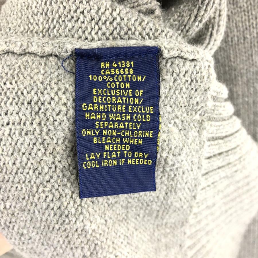 古着 ラルフローレン Ralph Lauren POLO RALPH LAUREN コットンニット