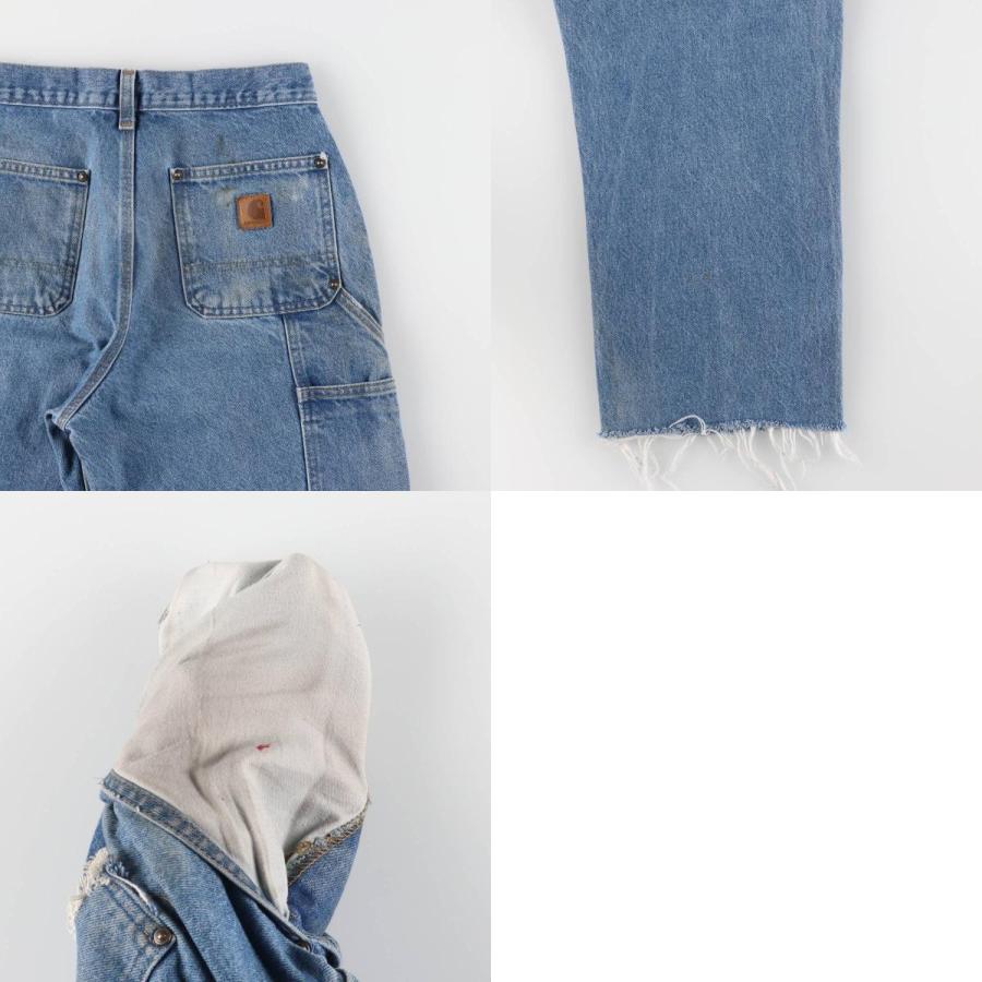 Carhartt カーハート デニム ペインターパンツ アイスブルー色落ち 1980s USA carhartt Denim Painter Pants – ataco garage blog
