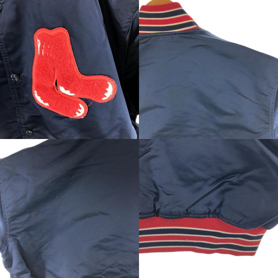 美品 90年代 USA製 スターター ボストン レッドソックス スタジャン L 美品 90年代 USA製 スターター ボストン レッドソックス