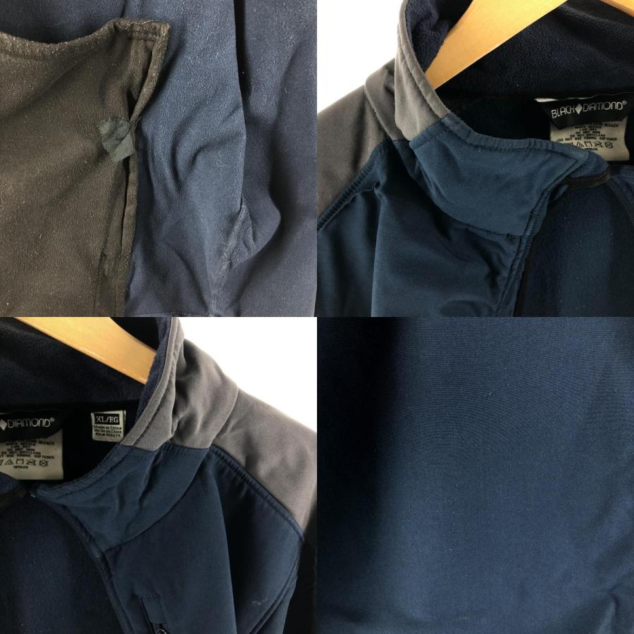 古着 ブラックダイヤモンド BLACK DIAMOND ソフトシェルジャケット