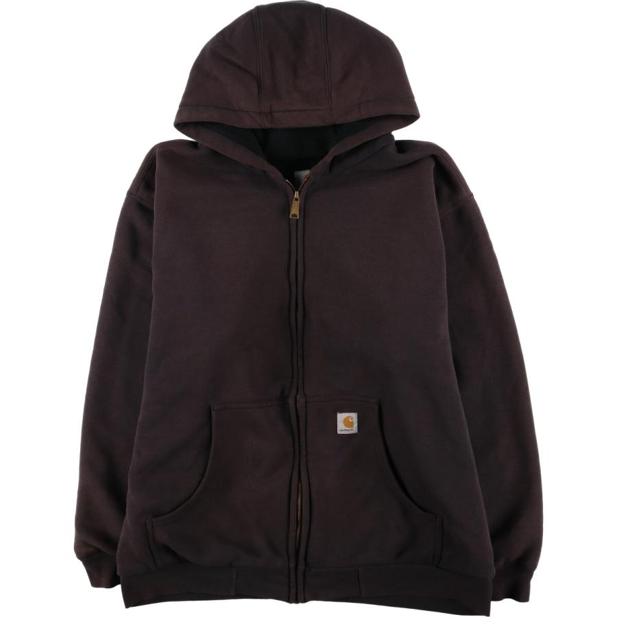 Carhartt（カーハート） 古着 スウェットフルジップパーカー メンズXXL