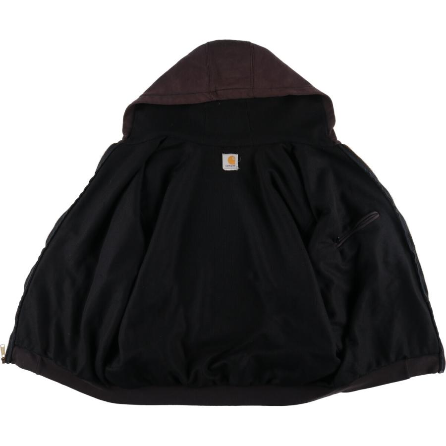 Carhartt（カーハート） 古着 スウェットフルジップパーカー メンズXXL
