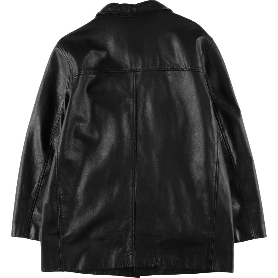 BANANA REPUBLIC（バナナリパブリック） 古着 レザーカーコート メンズ