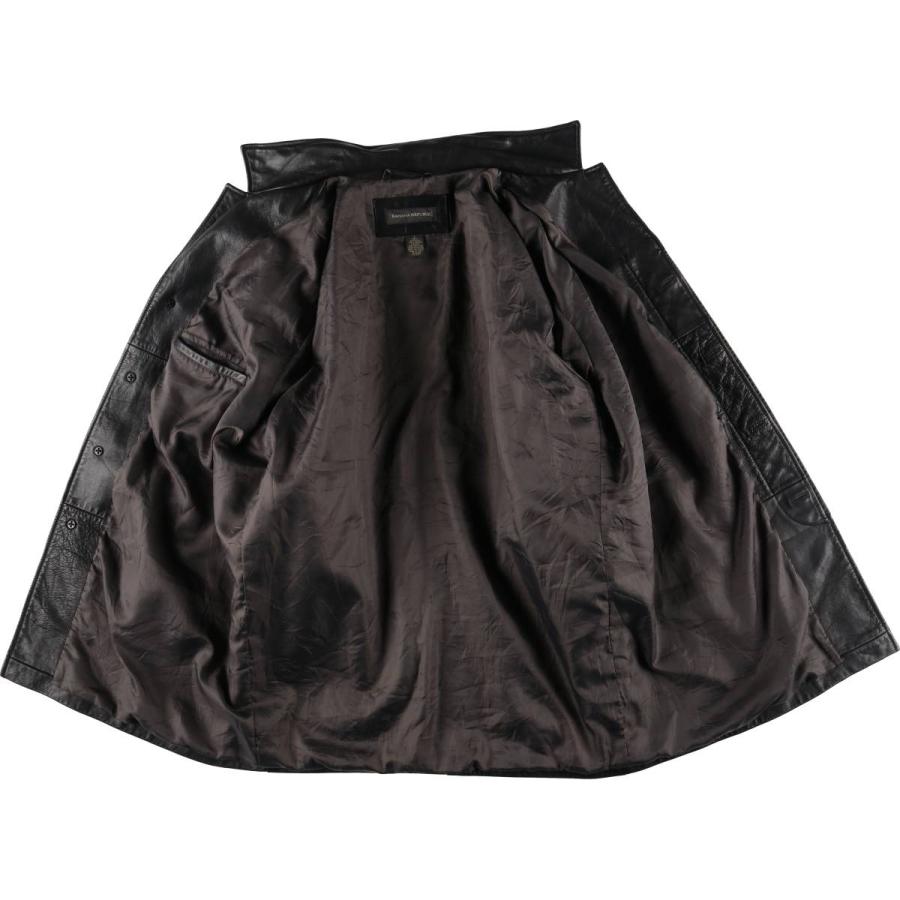 BANANA REPUBLIC（バナナリパブリック） 古着 レザーカーコート メンズ